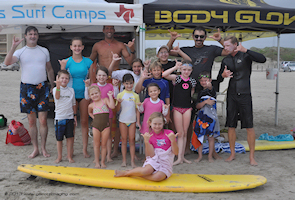 Texas Surf Camp - Port A - July 17, 2013
